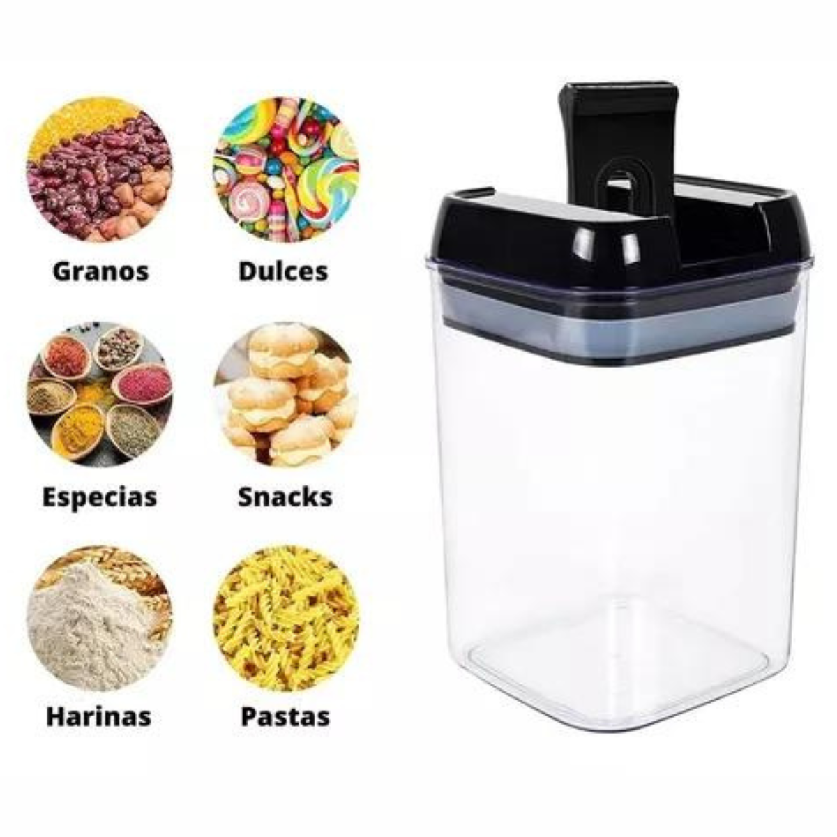 Pack 7 Contenedores de Alimentos – Organización y Frescura